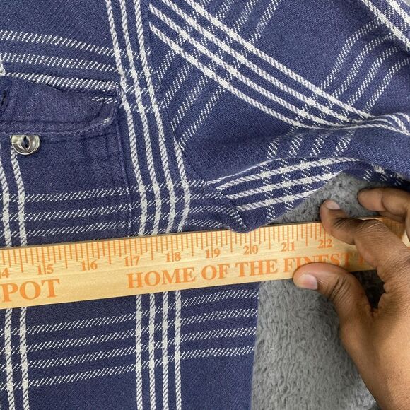 North Face Shirt Mens Medium Plaid Button Down Flannel Long Sleeve Casual - Picture 7 of 13